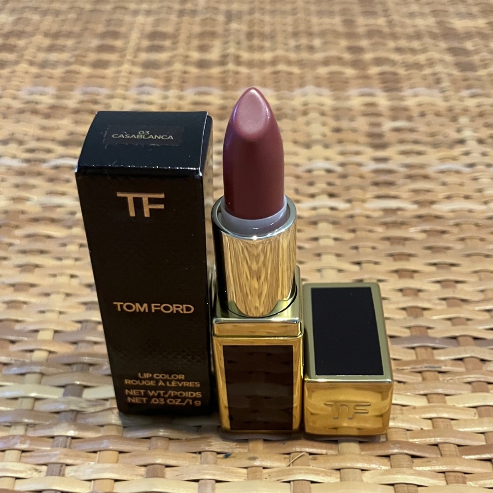 Tom Ford Lip Color Casablanca Travel Size New in Box